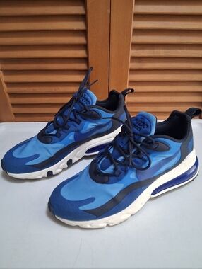 Nike Air Max 270 React Pacific Blue / Blue Void Men's Sneaker * Size: 8